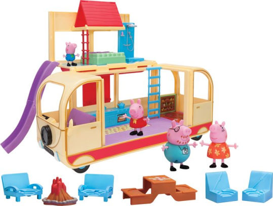 transforming camper van peppa pig