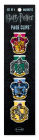 Harry Potter Crests Page Clip Bookmarks Set of 4