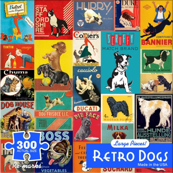 300 Vintage Dogs