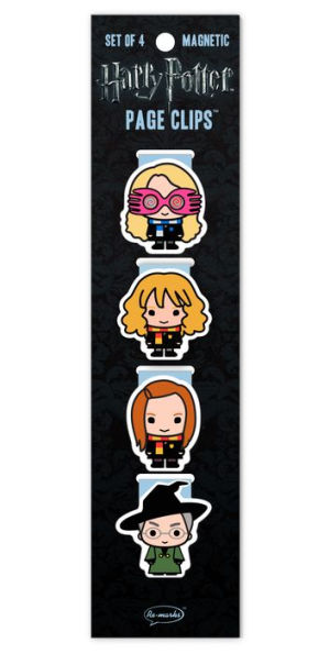 Harry Potter Heroines Page Clip Bookmarks Set of 4