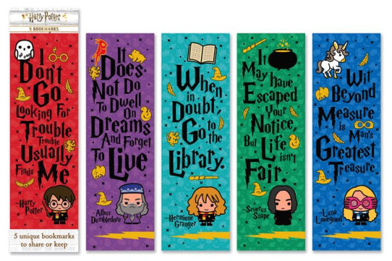 Harry Potter Harry Bookmark Multi-pack Set of 5