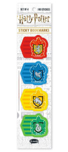 Title: Harry Potter Crest Sticky Bookmarks Set of 4