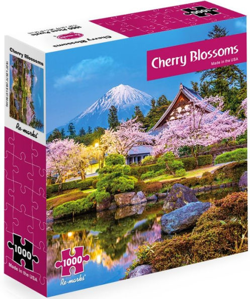 1000 Piece Jigsaw Puzzle Cherry Blossoms by Re-marks, Inc 