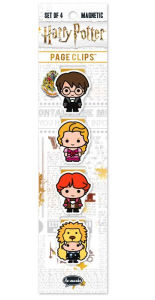 Title: Harry Potter Chibi Costumes Page Clip Bookmarks Set of 4