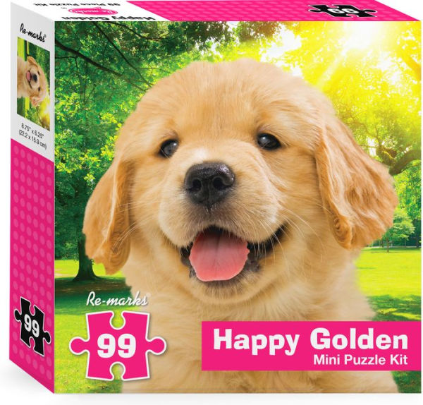 Happy Golden 99-Piece Mini Puzzle Kit