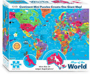 Alternative view 1 of 850 Piece Map of the World