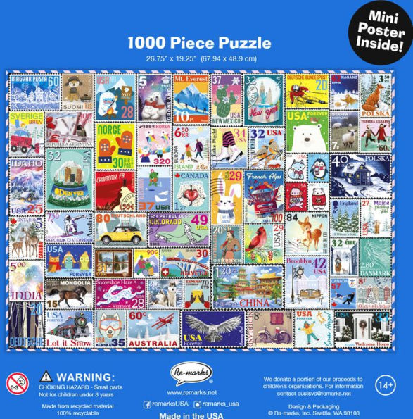 National Parks Wonderland 1000 Piece Puzzle