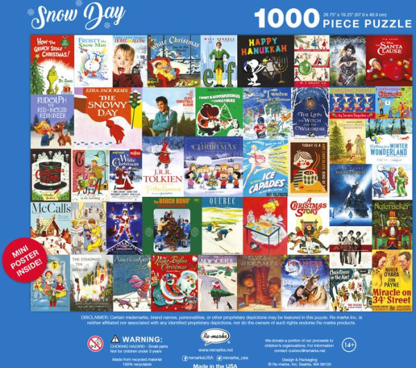 Snow Day - 1000 Piece Puzzle