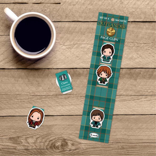 Outlander Page Clip Bookmarks Set of 4