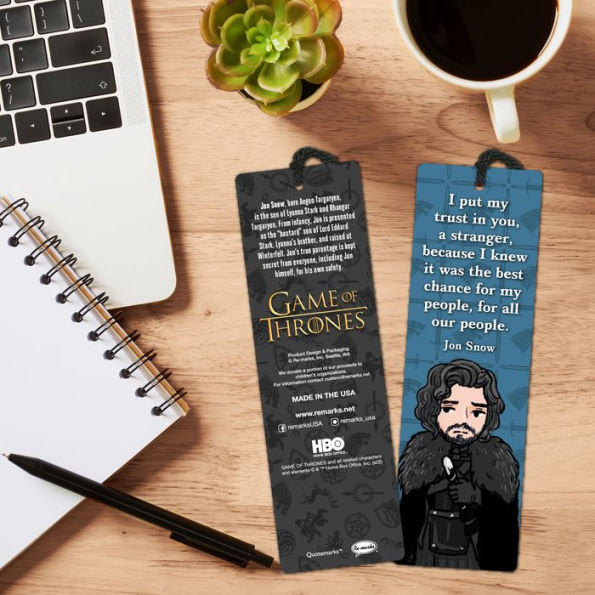 Jon Snow Tassel Bookmark