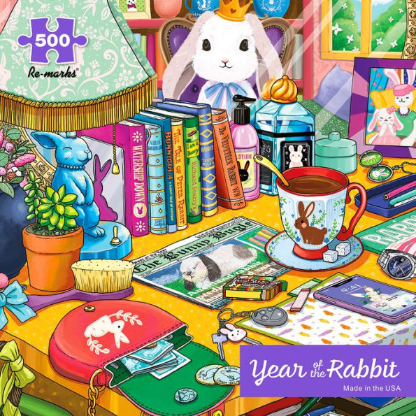 500 Piece Year of the Rabbit Puzzle