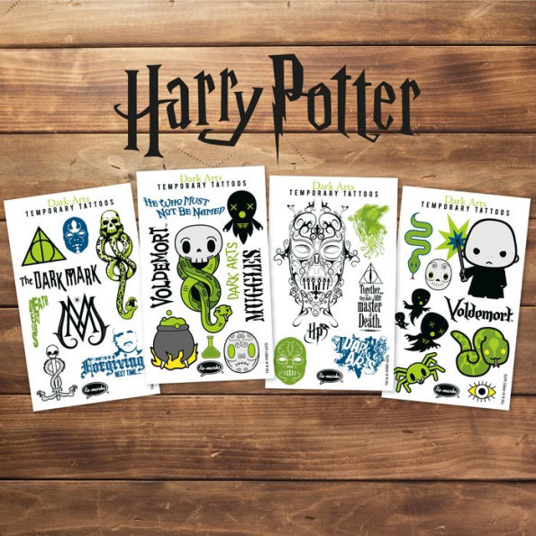 Harry Potter Dark Arts Temporary Tattoos