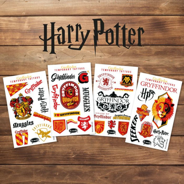 Harry Potter Gryffindor Temporary Tattoos