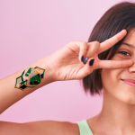 Alternative view 11 of Harry Potter Slytherin Temporary Tattoos