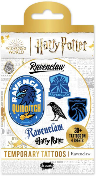 Harry Potter Ravenclaw Temporary Tattoos