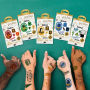 Alternative view 6 of Harry Potter Ravenclaw Temporary Tattoos