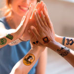 Alternative view 7 of Harry Potter Ravenclaw Temporary Tattoos