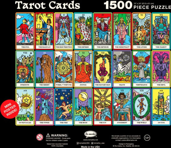 1,500-Piece Tarot Cards Puzzle