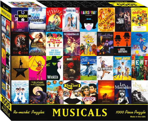 1,000-Piece Musicals Puzzle