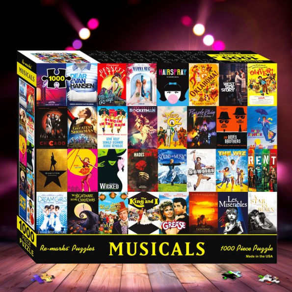 1,000-Piece Musicals Puzzle