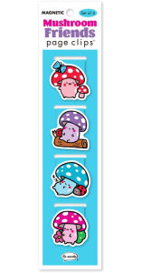 Title: Mushroom Friends Page Clip Bookmarks Set of 4