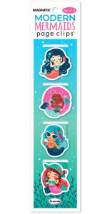 Title: Modern Mermaids Page Clip Bookmarks Set of 4