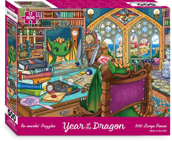 500 Large Piece Year of the Dragon Puzzle