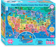 Title: 850 Piece Map of USA 2.0 Puzzle