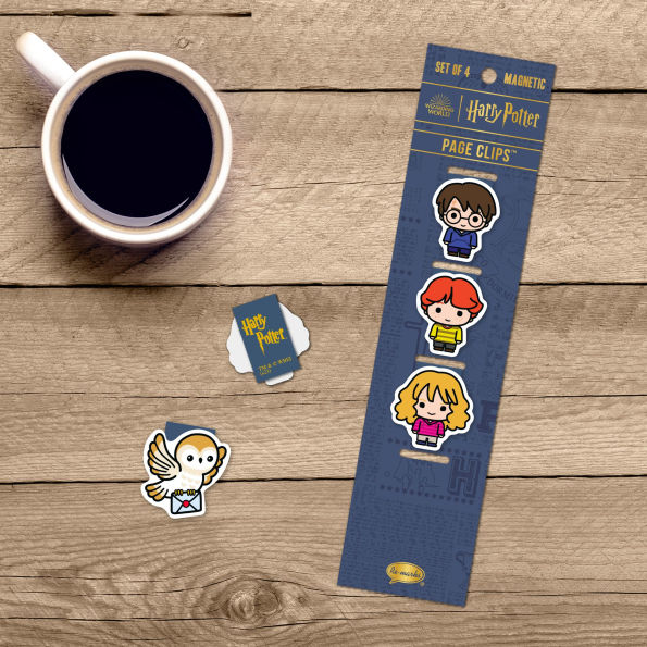 Harry Potter Hedwig & Friends Page Clips set of 4