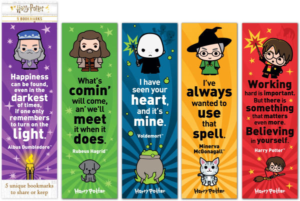 Harry Potter Dumbledore & Friends Bookmark Multipack set of 5