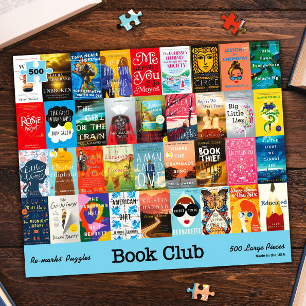 Book Club 500 Large Piece Jigsaw Puzzle