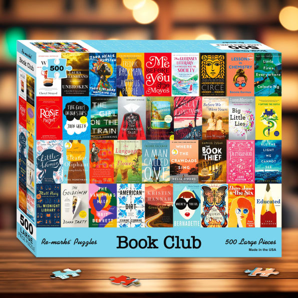 Book Club 500 Large Piece Jigsaw Puzzle