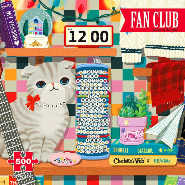 Fan Club 500-Piece Jigsaw Puzzle