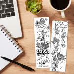 Alternative view 2 of Cat Kid Coloring Bookmarks Set of 5