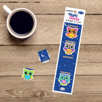 Alternative view 3 of Night Owls Page Clip Bookmarks Set of 4