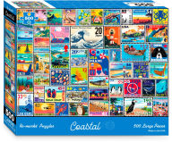 Title: Coastal 500 Large Piece Jigsaw Puzzle