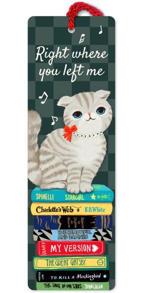 Right Where You Left Me Tassel Bookmark