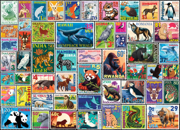 Animal Kingdom 500 Large Piece Jigsaw Puzzle