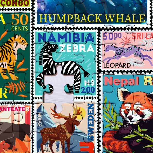 Animal Kingdom 500 Large Piece Jigsaw Puzzle