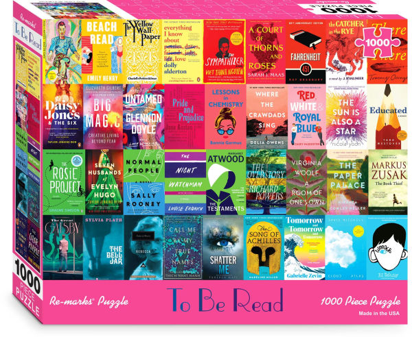 To Be Read 1000-Piece Jigsaw Puzzle