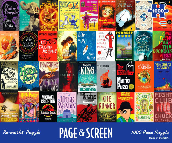 Page and Screen 1000-Piece Jigsaw Puzzle