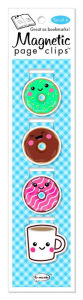 Title: Donut Page Clip Bookmarks Set Of 4