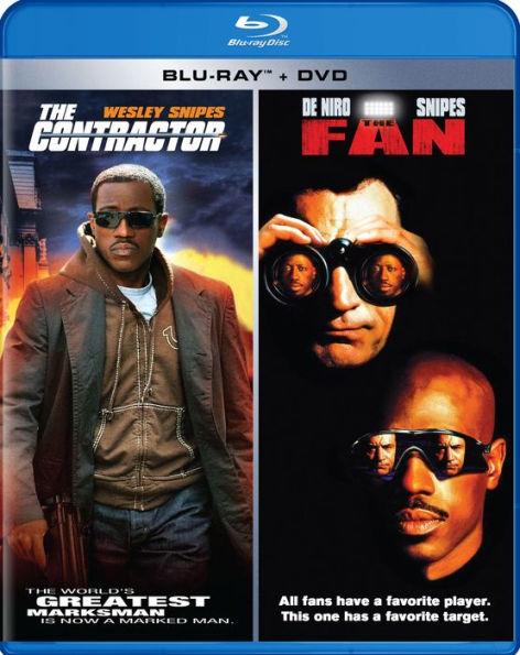 Wesley Snipes Double Feature: The Fan/The Contractor [Blu-ray]