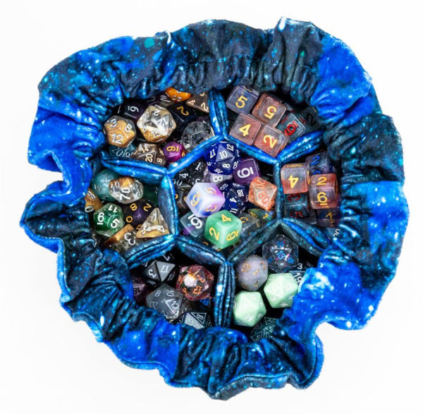 Galaxy Compartment Dice Bag