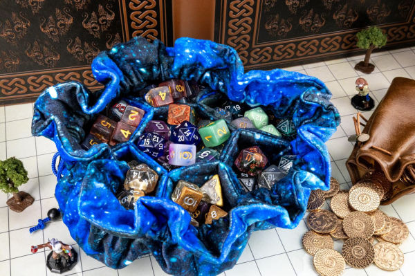 Galaxy Compartment Dice Bag
