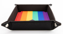 Alternative view 2 of Pride Dice Tray Rainbow Flag