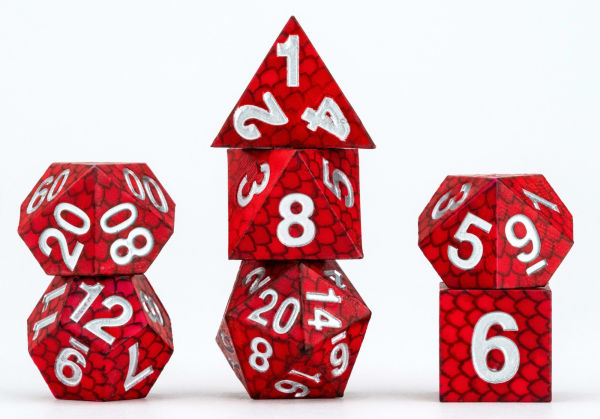 Dragon Storm Silicone Dice Set