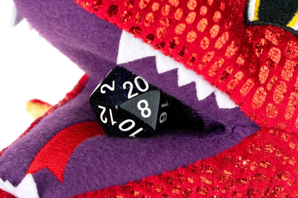 Dragon Plush Dice Bag