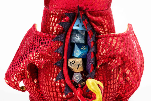 Dragon Plush Dice Bag