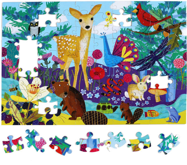 100 Piece Puzzle Life on Earth